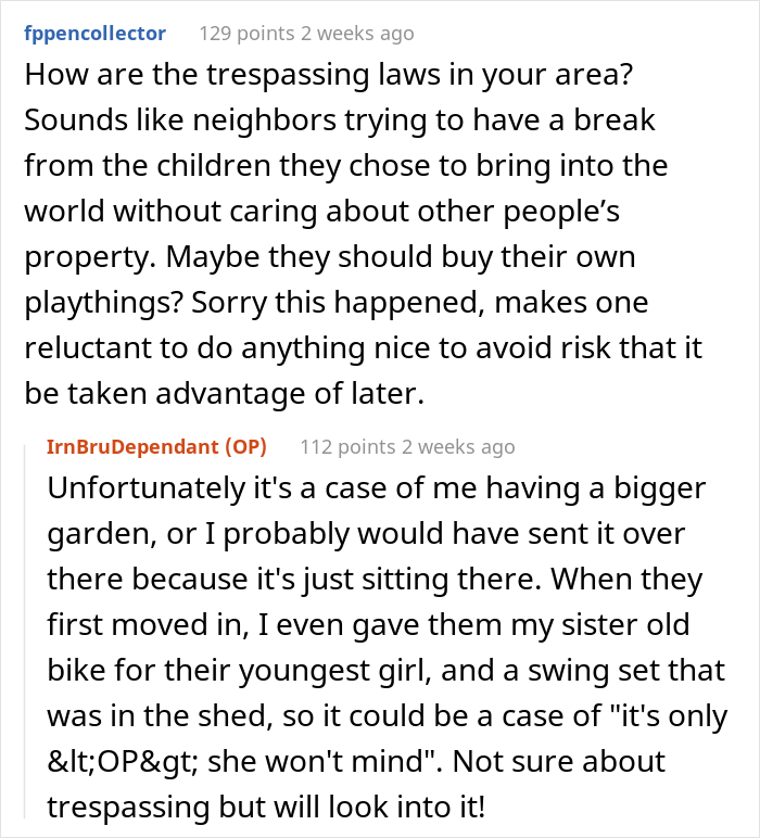Entitled Woman Doesn't Understand How Private Property Works, Calls Police On Neighbor After She Won't Let Her Kids Play In Her Yard