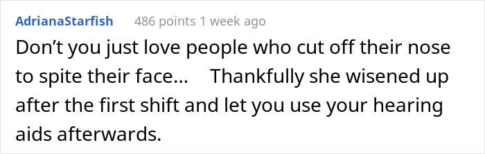 'Karen' Asks Employee To Remove Her 'Earbuds' Even After She Explains That It's Actually Hearing Aids, Malicious Compliance Ensues