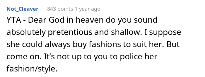 Husband Makes Clothes For His 27 Y.O. Wife, Gets Confused Why She&rsquo;s Angry He&rsquo;s Switched To More Conservative Styles Over The Years