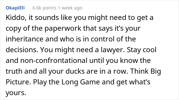 17 Y.O. Found Out Mom And Stepdad Purchased A House Using His Inheritance Money From Dad, Later Exposed The Man In Front Of His Visiting Family