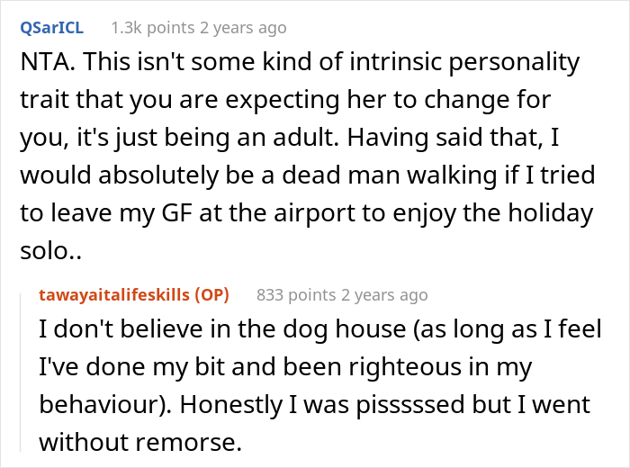 The Internet Sides With This Guy After He Left GF At The Airport Because Her Passport Was Expired