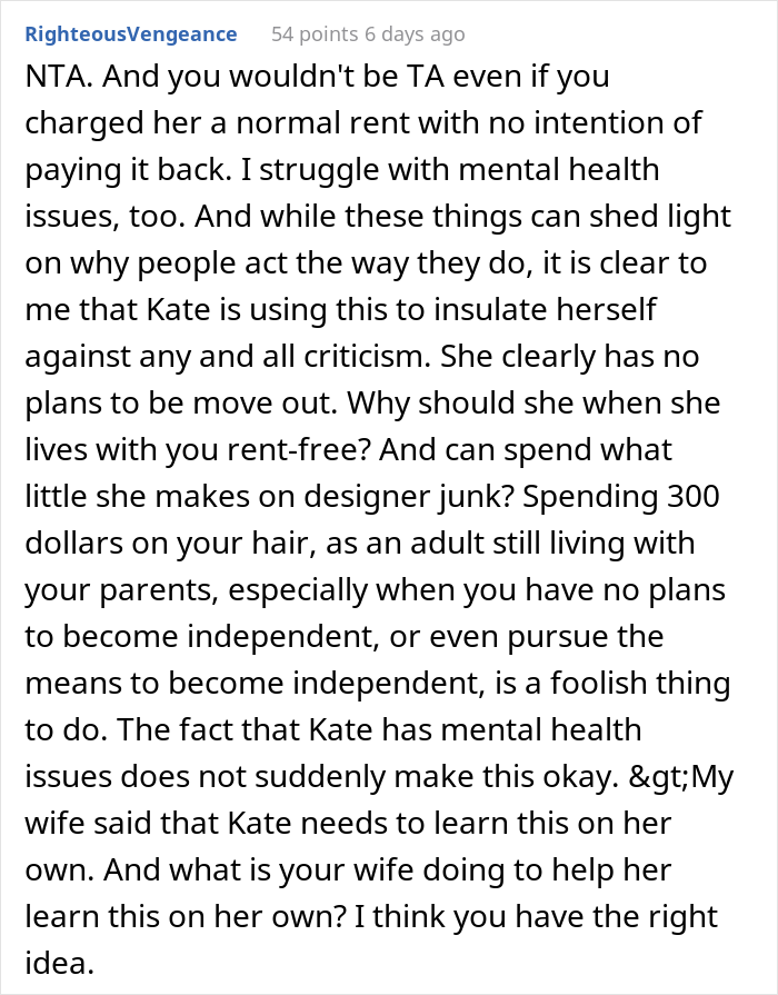 19-Year-Old Spends $300 On Rainbow Hair Because 'It's Important For Her Mental Health', Parent Demands She Pay Rent From Now On