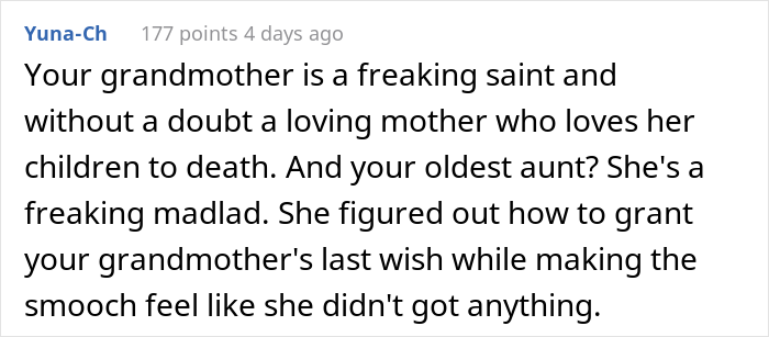 Woman Honors Her Mother&rsquo;s Wish To Pass On Her Last $700 To The Youngest, &ldquo;Parasite&rdquo; Sister, Maliciously Complies