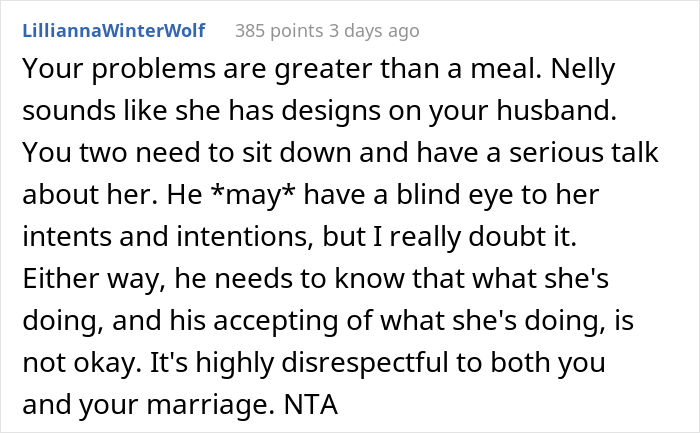 Wife Is Baffled When Husband Chooses To Eat Female Coworker's Food Instead Of The Dinner She's Made Wife Is Baffled When Husband Chooses To Eat Female Coworker's Food Instead Of The Dinner She's Made
