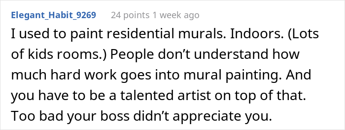 Boss Demands Muralists Paint During Rainfall, Which Inevitably Destroys It Because Of Malicious Compliance Boss Demands Muralists Paint During Rainfall, Which Inevitably Destroys It Because Of Malicious Compliance