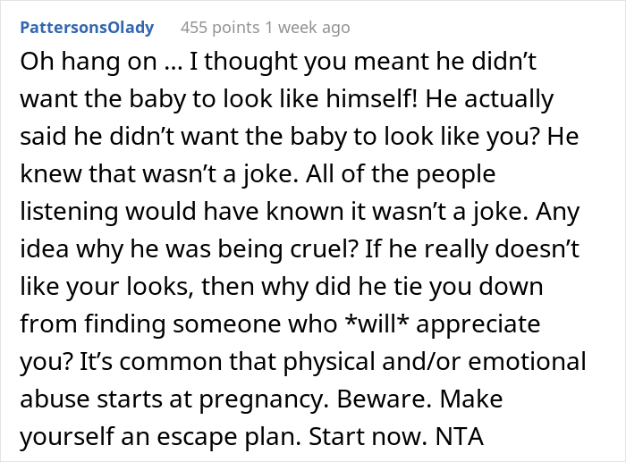 Husband Crushes Wife's Self-Esteem During Celebratory Dinner, Is Mad After She Up And Leaves
