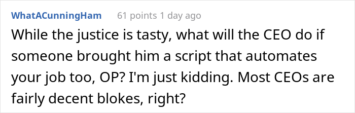 Employee Makes Boss' Position Useless By Maliciously Complying To Her Automation Request