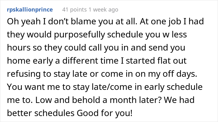 Boss Doesn’t Know This Guy Takes Longer Lunches Just To Cut Overtime, Tells Him To Work According To Schedule, Regrets It After The Next Paycheck Boss Doesn’t Know This Guy Takes Longer Lunches Just To Cut Overtime, Tells Him To Work According To Schedule, Regrets It After The Next Paycheck