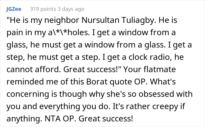 Student Decides To Test If This Flatmate Is Really Copying All Her Looks, Fakes Shaving Her Head As A Trap, Drama Ensues
