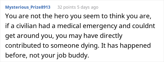Truck Driver Maliciously Complies To Letting A Karen Illegally Pass Him In Traffic, She Immediately Crashes Into A Cop Car