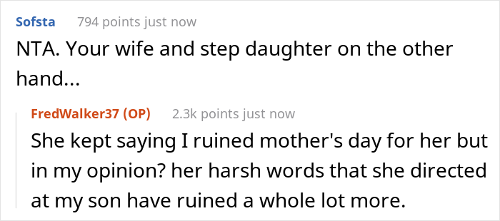 Dad Overhears A Conversation Between His New Wife And His Son, Cancels The Mother’s Day Celebration He’d Planned Dad Overhears A Conversation Between His New Wife And His Son, Cancels The Mother’s Day Celebration He’d Planned