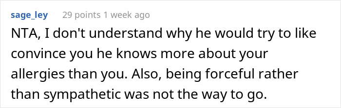 Person That Suffers From Allergy Went On A Date With A Cat Owner, Guy Caused A Scene When Told The Relationship Wasn&rsquo;t Going To Work