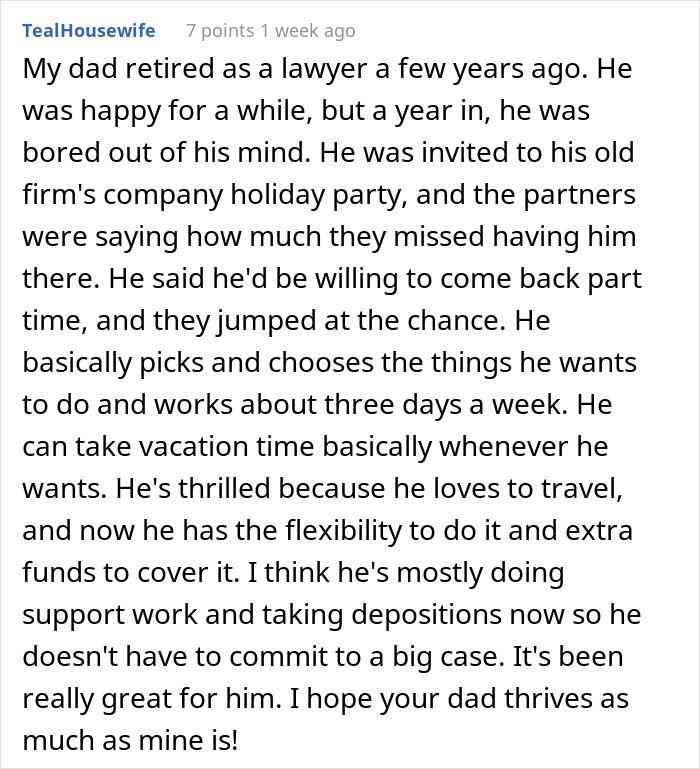 Retired Man Spent 30 Years At The Same Company, Was Asked To Come Back One Year Later Because They Realized How Important He Was Retired Man Spent 30 Years At The Same Company, Was Asked To Come Back One Year Later Because They Realized How Important He Was