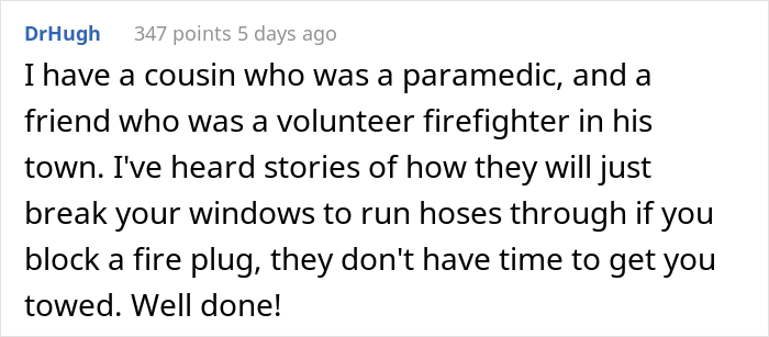 Entitled Jerk Keeps Parking His BMW In Emergency Vehicle Spot, Regrets Doing So After Female Firefighter Teaches Him A Lesson