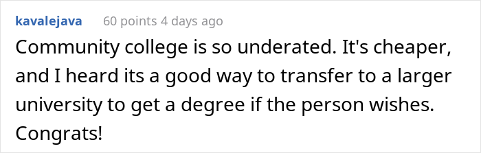 Woman Graduates From Community College But Her Family Thinks It's Nothing Compared To Her Cousins' University Degrees, Drama Ensues