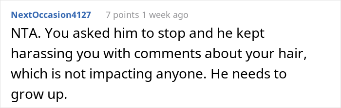 Guy Gets Fired As A Result Of A Female Co-Worker Reporting Him To HR Because He Kept Complaining About Her Buzzcut