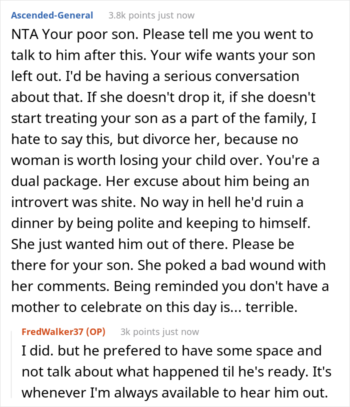 Dad Overhears A Conversation Between His New Wife And His Son, Cancels The Mother’s Day Celebration He’d Planned Dad Overhears A Conversation Between His New Wife And His Son, Cancels The Mother’s Day Celebration He’d Planned