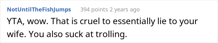 Husband Of 2 Years Asks If He’s A Jerk For Not Telling His Wife He’s “Fixed” While She Has Baby Fever Husband Of 2 Years Asks If He’s A Jerk For Not Telling His Wife He’s “Fixed” While She Has Baby Fever