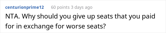 Mom Furious Over Guy Not Giving Up His Airplane Seat Makes Snide Remarks, He Turns To The Internet To Ask Which One Of Them Was In The Wrong Mom Furious Over Guy Not Giving Up His Airplane Seat Makes Snide Remarks, He Turns To The Internet To Ask Which One Of Them Was In The Wrong