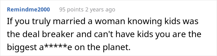 Husband Of 2 Years Asks If He’s A Jerk For Not Telling His Wife He’s “Fixed” While She Has Baby Fever Husband Of 2 Years Asks If He’s A Jerk For Not Telling His Wife He’s “Fixed” While She Has Baby Fever