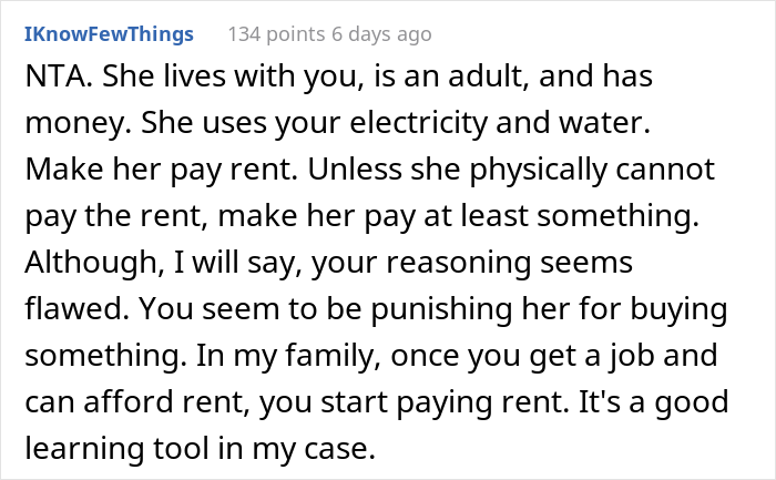 19-Year-Old Spends $300 On Rainbow Hair Because 'It's Important For Her Mental Health', Parent Demands She Pay Rent From Now On