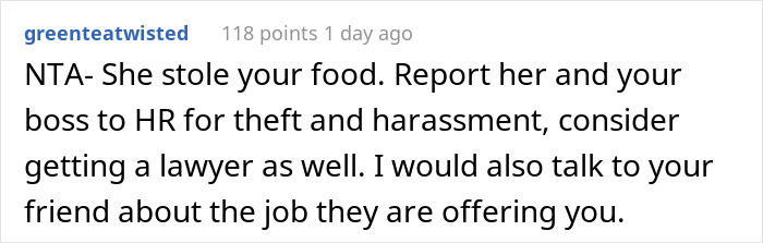 Person's Lunch Keeps Getting Stolen At Work Until Boss' Daughter Goes Into Anaphylactic Shock, They Are Then Accused Of 'Poisoning' Their Own Food
