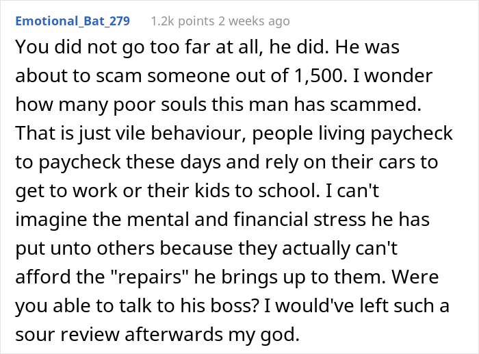 After A Mechanic Thought He Could Scam This Woman, She Embarrassed Him In Front Of The Whole Shop After A Mechanic Thought He Could Scam This Woman, She Embarrassed Him In Front Of The Whole Shop