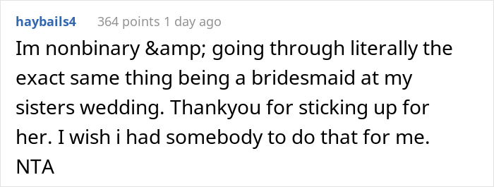 Bride Doesn't Want To Force Androgynous Niece To Wear A Dress To Her Wedding, Starts Family Drama Bride Doesn't Want To Force Androgynous Niece To Wear A Dress To Her Wedding, Starts Family Drama