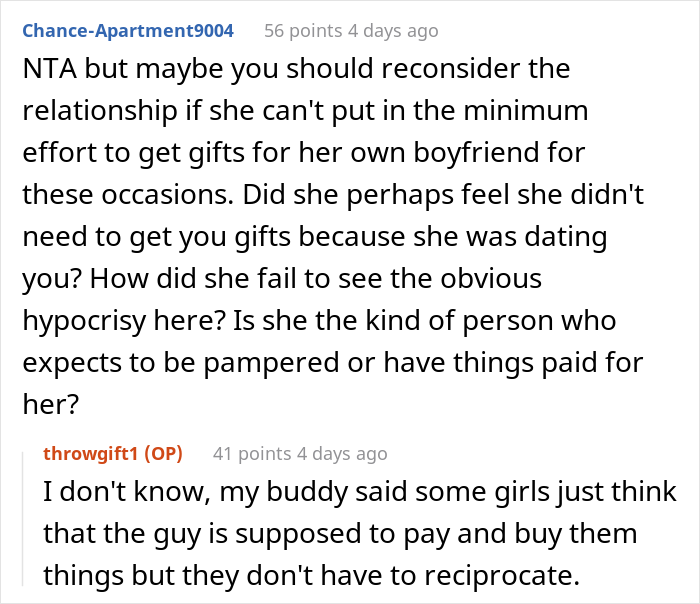 Girlfriend Starts Drama After Boyfriend Chose Not To Get Her A Birthday Present, Asks The Internet If He Was Right