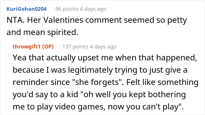 Girlfriend Starts Drama After Boyfriend Chose Not To Get Her A Birthday Present, Asks The Internet If He Was Right