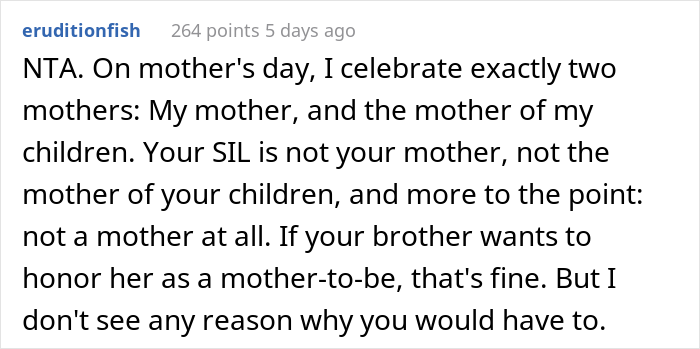 &ldquo;This Kind Of Rhetoric Is Really Disturbing, Offensive, And Disrespectful&rdquo;: Childless Sister-In-Law Requests To Be &ldquo;Equally Celebrated&rdquo; On Mother&rsquo;s Day
