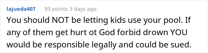 Man’s Pool Gets Damaged By Neighborhood Kids, Parents Complain When He Closes It Man’s Pool Gets Damaged By Neighborhood Kids, Parents Complain When He Closes It