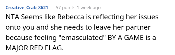 "Am I The Jerk For 'Emasculating' A Guy By Winning Against Him In A Game?"
