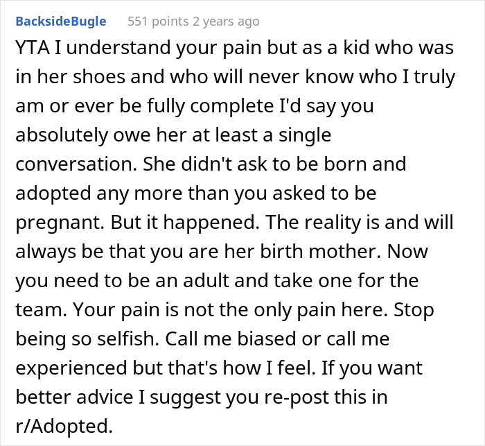 Woman Signs Over Parental Rights Of Her Baby To Cheating Husband&rsquo;s Mistress, Refuses To Meet Her Daughter 14 Years Later When Her Ex Contacts Her