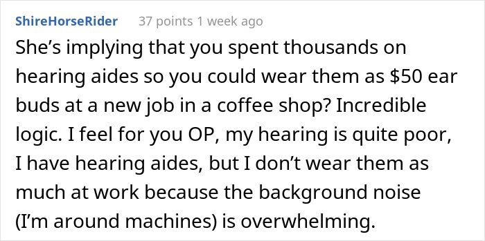 'Karen' Asks Employee To Remove Her 'Earbuds' Even After She Explains That It's Actually Hearing Aids, Malicious Compliance Ensues