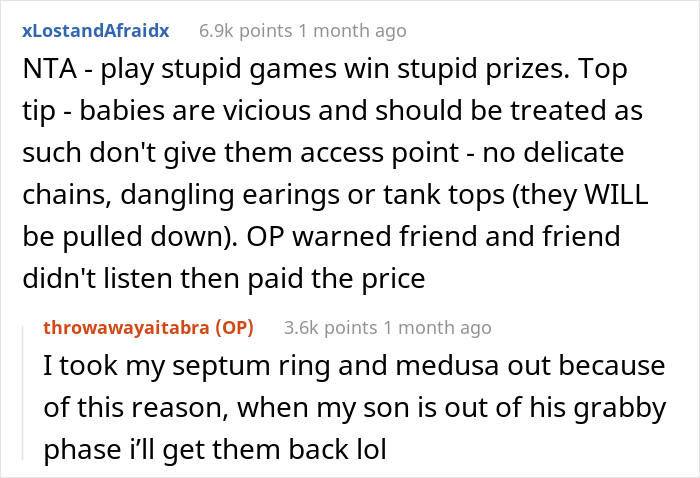 New Mom Warns Her Friend To Wear A Bra Before Meeting Baby, She Doesn't Listen And Calls Her Misogynistic