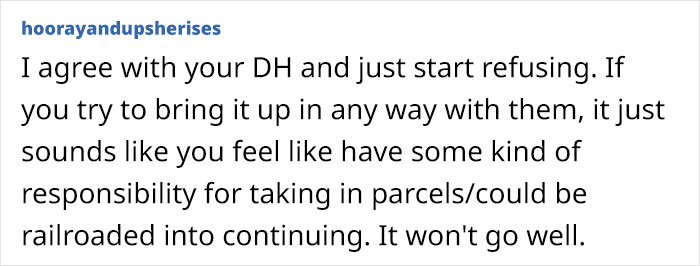 Woman Sick And Tired Of Her Neighbor Treating Her Like A Concierge Because She Gets All Of Their Packages Woman Sick And Tired Of Her Neighbor Treating Her Like A Concierge Because She Gets All Of Their Packages
