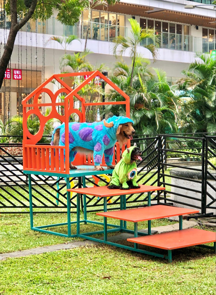 Visto: ¡Mike y Sulley listos para asustar a los niños! 12/10 Espeluznantes como el infierno