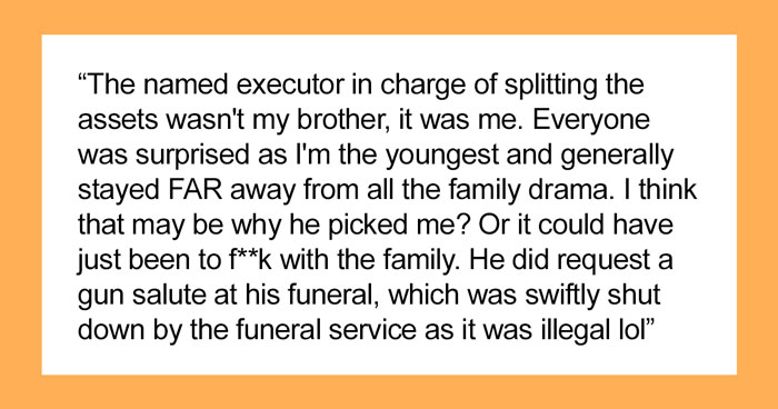 Millionaire Dad Appoints Younger Daughter As His Will Executor Before Passing Away, She Decides To Have Fun With The Relatives She Dislikes
