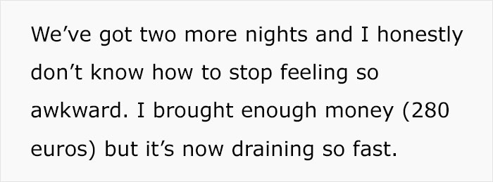 Woman Has To Deal With Her Friend&rsquo;s Attitude During A Trip She Suggested But Came On With No Money