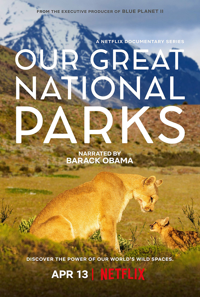 Movie poster for "Our Great National Parks"