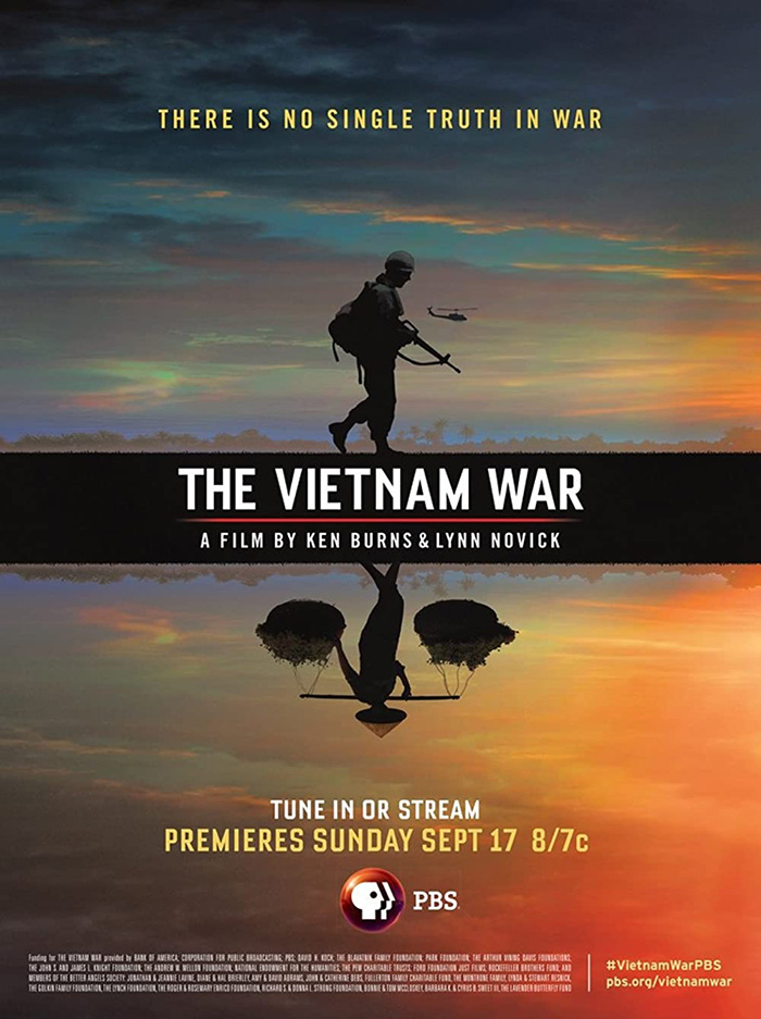 Movie poster for "The Vietnam War"