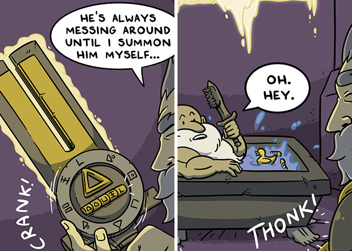 I Am A Comic Artist And Here Are My 17 Comics About Fantasy Creatures Including Dwarves