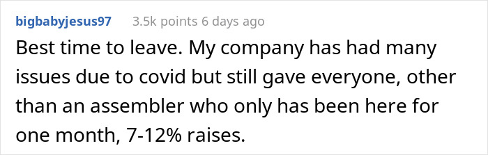 Employee Is Triggered After Being Told There's No Money For Salary Increases While The Management Got 10% Raises And Bonuses, Bites Back In A Brilliant Response