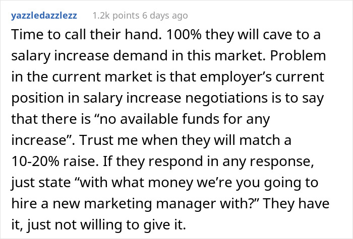 Employee Is Triggered After Being Told There's No Money For Salary Increases While The Management Got 10% Raises And Bonuses, Bites Back In A Brilliant Response