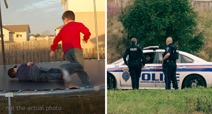 Esta mujer arrogante no entiende el concepto de propiedad privada y llama a la policía cuando su vecina no deja que sus hijos jueguen en su patio