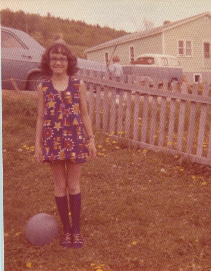 Hot Pants And Knee Socks (Around 1973)