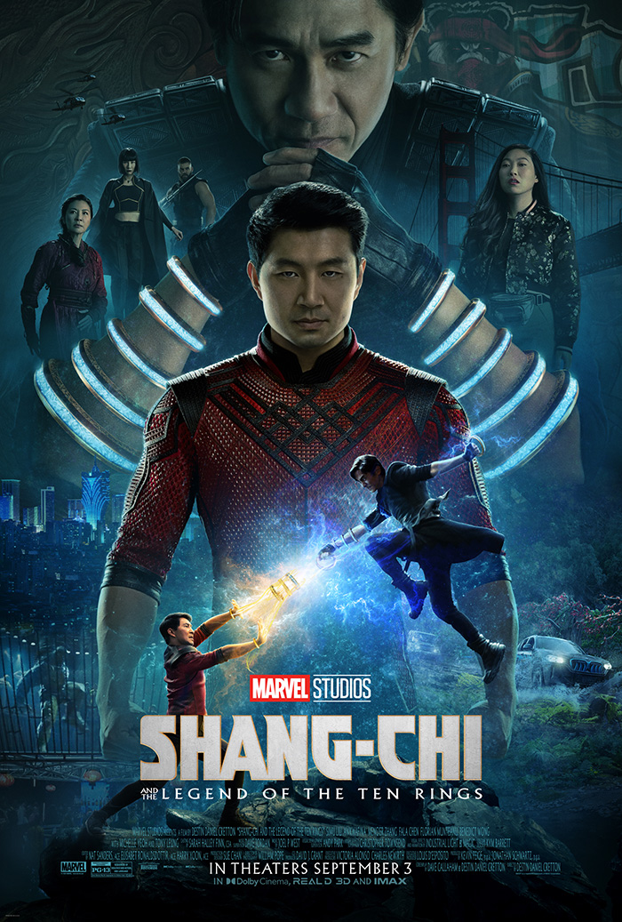 Movie poster for "Shang-Chi And The Legend Of The Ten Rings"