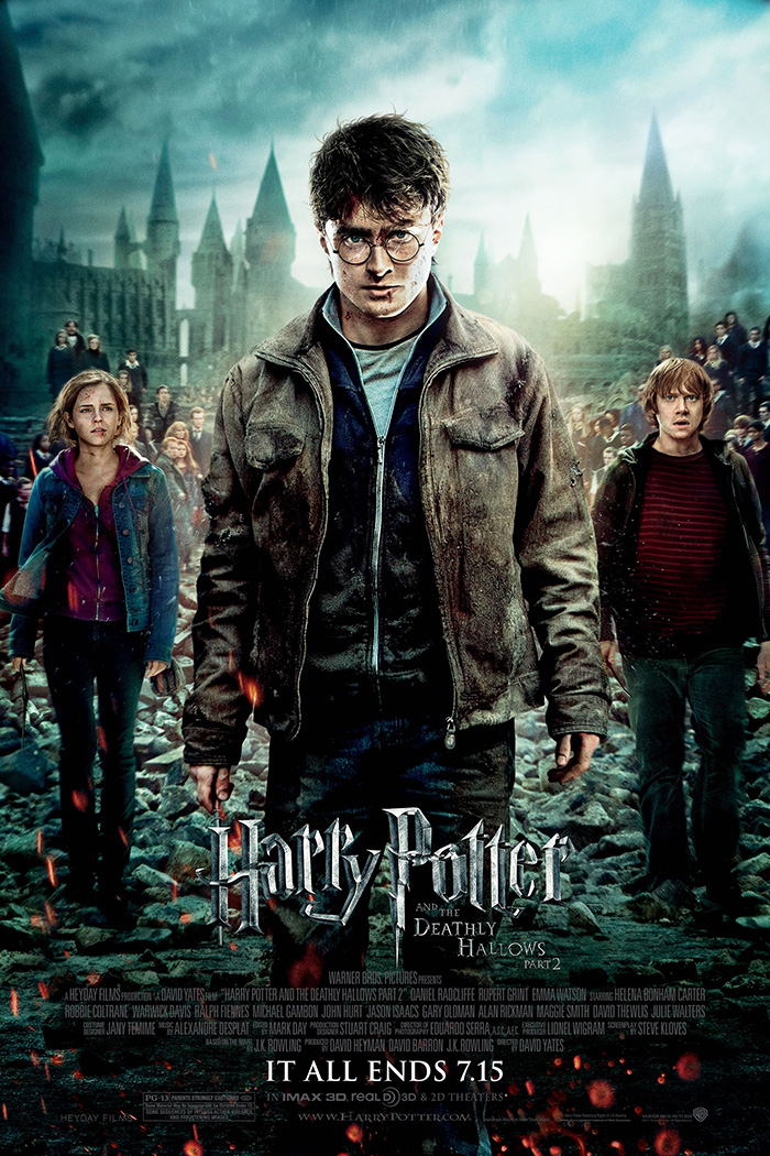 Movie poster for "Harry Potter And The Deathly Hallows, Part 2"