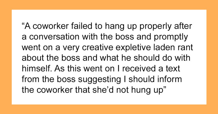 30 Crazy And Unexpected Things People In This Online Community Heard When Someone Forgot To End The Call